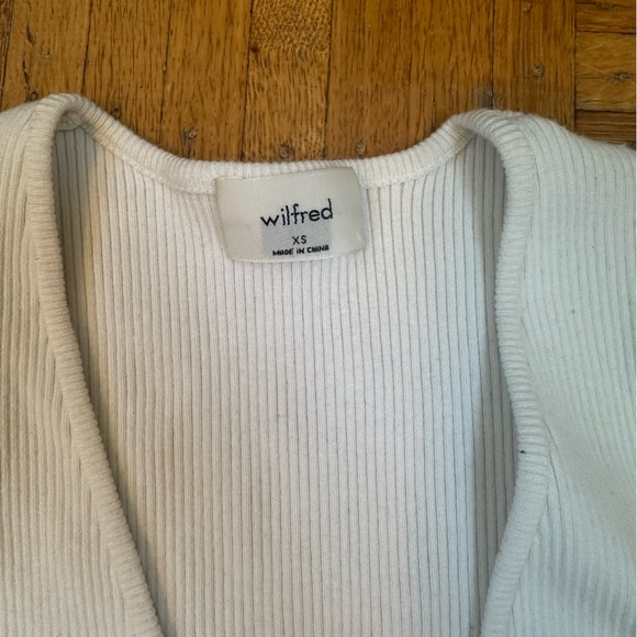 Wilfred crop tie top - Picture 2 of 3